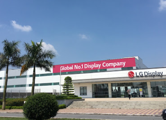 Supplied product to Samsung Electronics and LG Display’s new plant