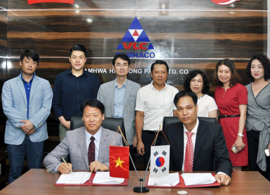 Established SAMHACO, a JVC with Hai Phong Paint